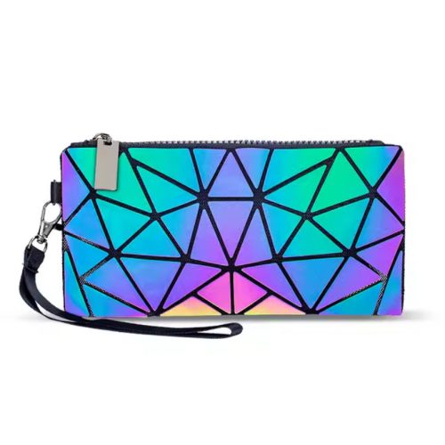 Glow Prizma kézitáska / pénztárca csuklópánttal