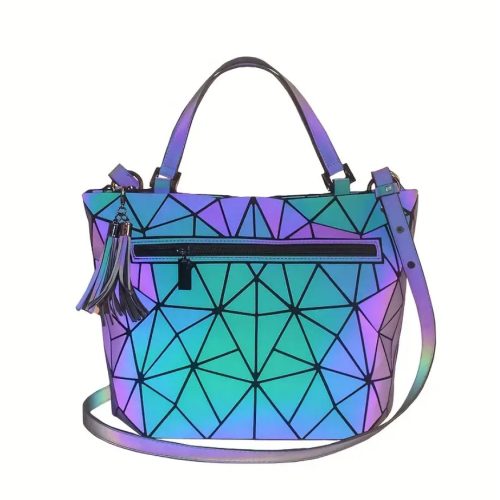 GlowNGo Prizma Válltáska – Holografikus Elegancia