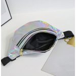 HoloPop ezüst holografikus övtáska