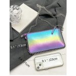 Mini Rainbow Glam – Színjátszós láncos party táska