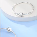 „We belong together” merev charm karkötő 