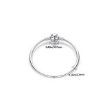 „We belong together” merev charm karkötő 