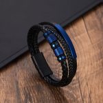 "Titan Edge" férfi karkötő mágneses fémzárral