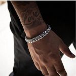 Urban Steel – 8 mm-es nemesacél férfi karkötő