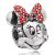 Minnie egér charm piros kristálymasnival