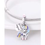 Varázslatos unikornis – „You are magical” medálos charm