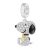 Ezüst Snoopy és Woodstock charm – Csillogó barátság