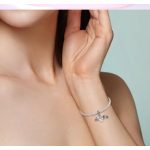 Ezüst függő charm „Forever” szív medállal és két gyermek figurával – Anya szíve