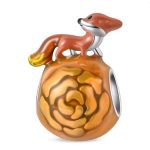A Kis herceg Róka és a rózsa charm