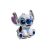Stitch charm fehér figurával és kék részletekkel – ezüst