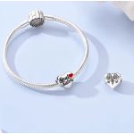 Testvér és barátnő charm „Soul Sisters” 925 sterling ezüst