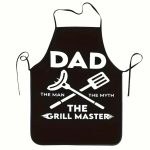 „Dad – The Grill Master” kötény