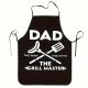„Dad – The Grill Master” kötény