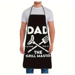 „Dad – The Grill Master” kötény