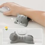 Cuki cicás ergonomikus csuklótámasz egérhez