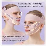 Arcfeszesítő és állvonalformázó éjszakai maszk – univerzális, mosható
