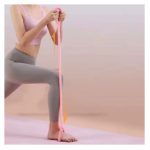 8-as alakú gumiszalag váll- és hátizom erősítéshez - jóga/pilates eszköz
