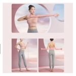 8-as alakú gumiszalag váll- és hátizom erősítéshez - jóga/pilates eszköz