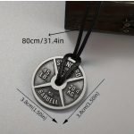 "Barbell Power" nyaklánc