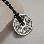 "Barbell Power" nyaklánc