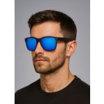 Polarizált férfi napszemüveg – sportos, UV-védelemmel, kék lencsével