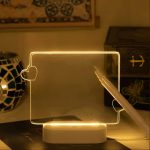 LED üzenő tábla szív motívummal